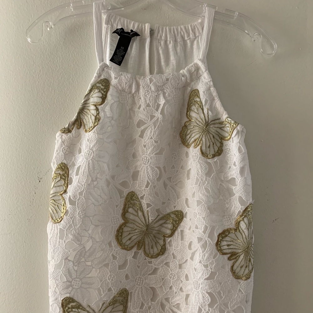 INC Butterfly Top Blouse